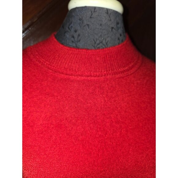 Vintage Sag Harbor Womans Super Soft Red Pullover Sweater 2X - Picture 2 of 7